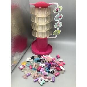 Vintage Spin Master RETIRED BIZU Kids Jewelry Making Kit Dispenser Toys READ